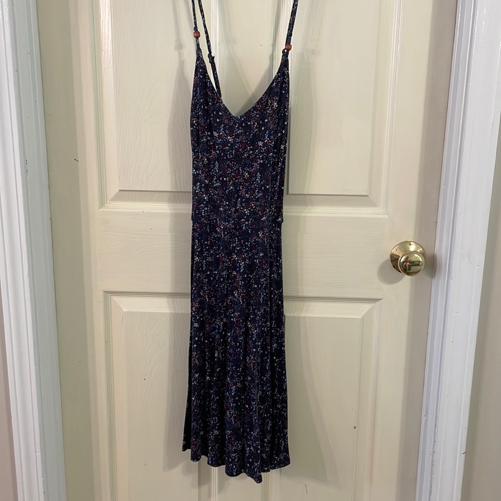 2 cami dresses - floral and tribal